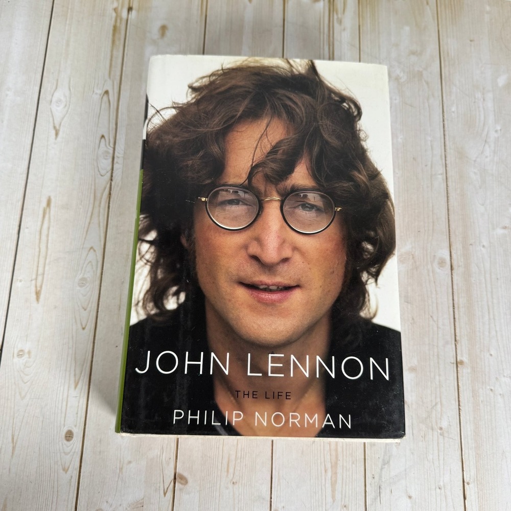John Lennon The Life Philip Norman 2009 First Edition Music Biography Hardcover